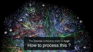 The internet collective brain is huge!
How to process this ?!
 