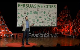 TEDx video - http://bit.ly/TEDxp - Persuasive Cities for Sustainable Wellbeing - Dr. Agnis Stibe