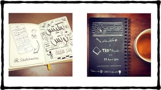 Arabic TEDxRiyadh Sketchnots 