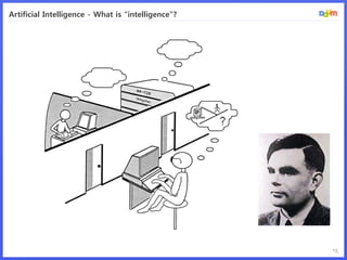 Artificial Intelligence - What is “intelligence”?




                                                    15
 