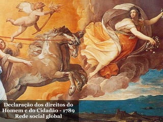 Declaração dos direitos do
Homem e do Cidadão - 1789
    Rede social global
 