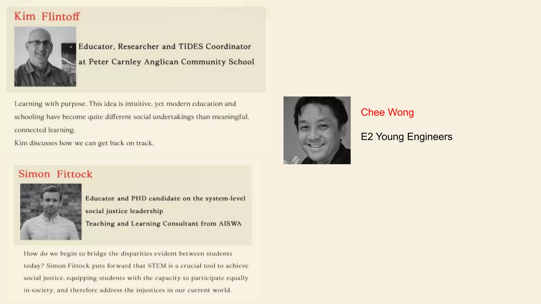 Chee Wong
E2 Young Engineers