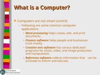 Comprehensive Computer Overview: Components, Functions, and ...