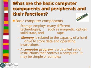 Comprehensive Computer Comprehensive Computer Overview: Components, Functions, and ...