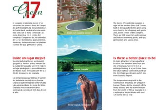 detalle del complejo Green 17
La Vega de Granada
 