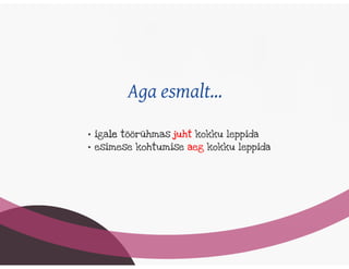 ITL'i visiooniteekaardi kickoff