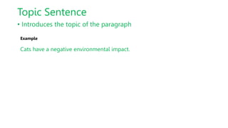Writing a TEEL Paragraph | PPTX