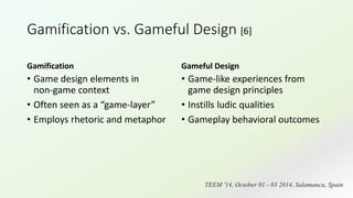 A Playful Affordances Model for Gameful Learning | PPTX