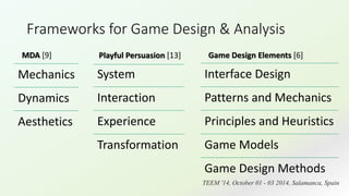 A Playful Affordances Model for Gameful Learning | PPTX