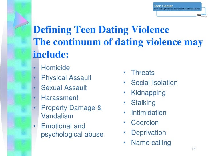 Dating Abuse Statistics