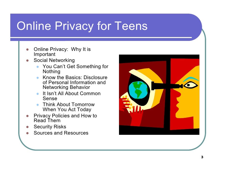 For Teens This Information 109
