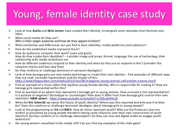 young women identity case study