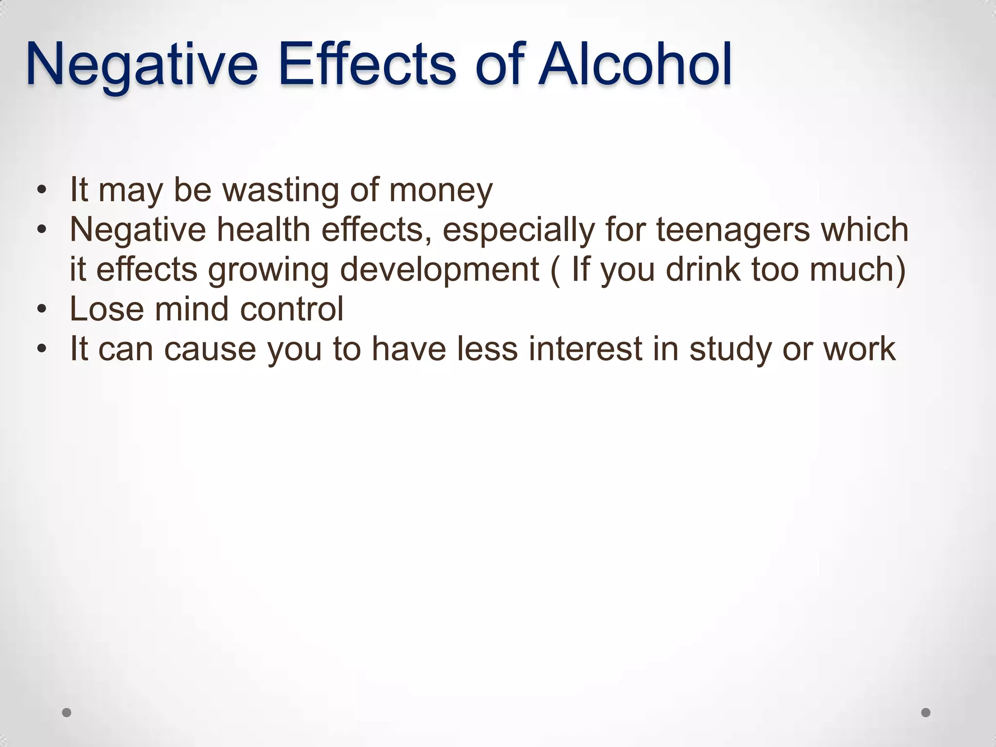 Teenagers on drugs and alcohol | PPTX