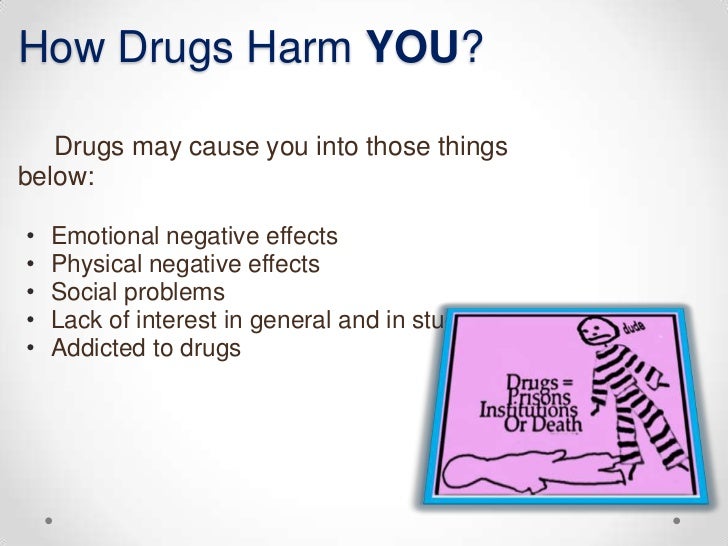 Essay on harmful effects of drugs