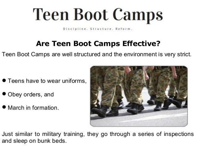 Teen Boot Camp For 116