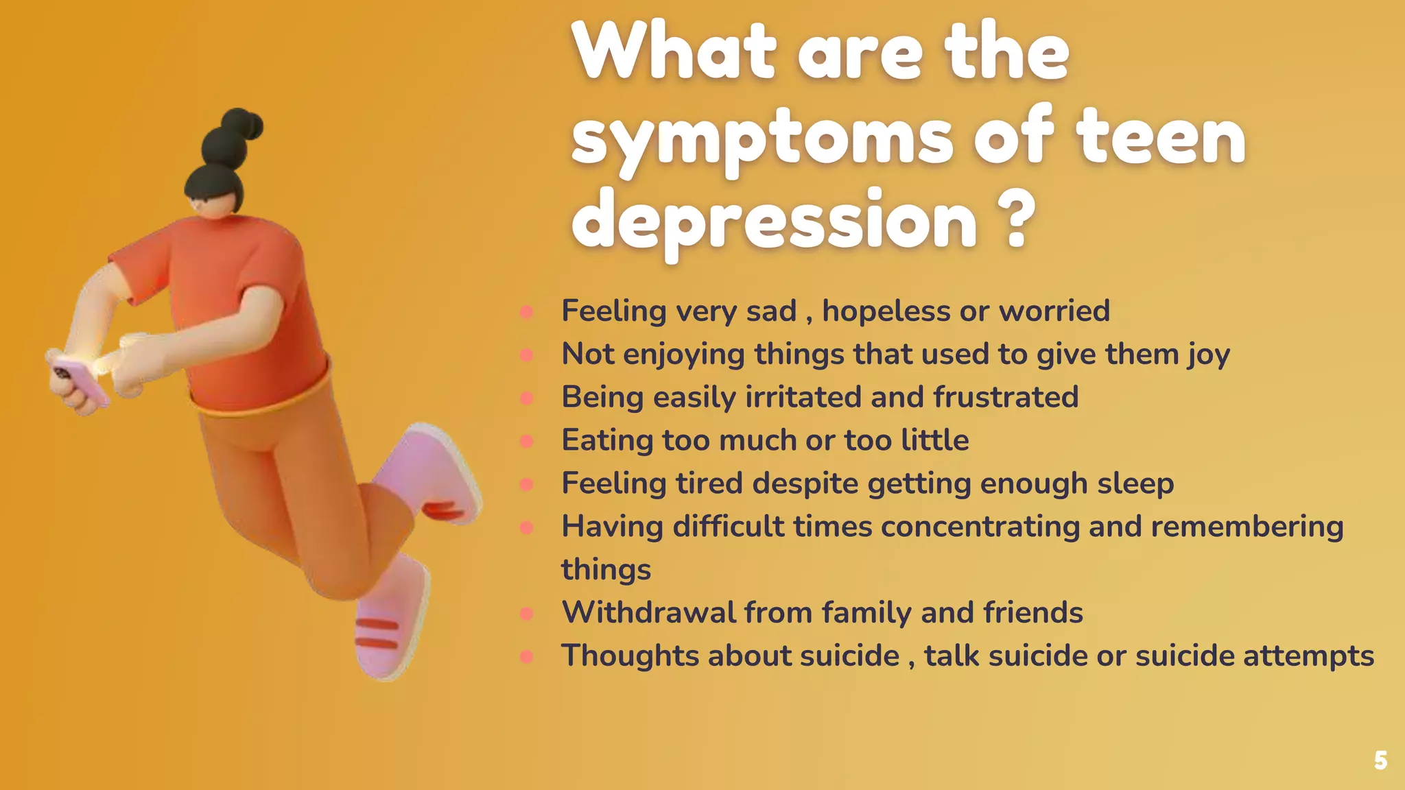 Teen depression pdf