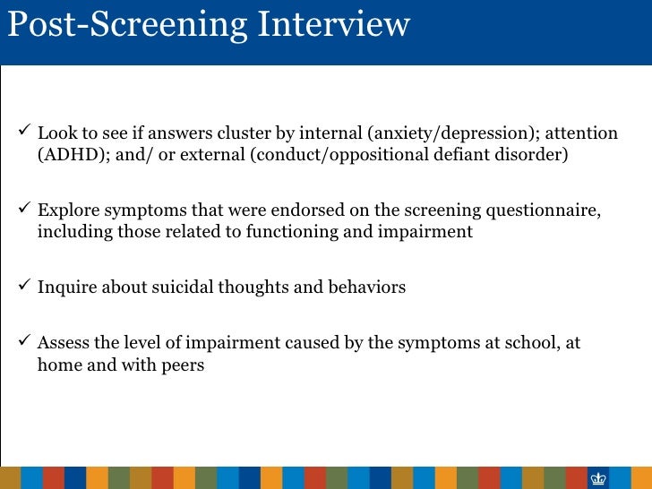 Teen Depression Screening
