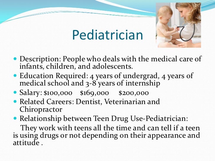 pediatrician description pediatrician description
