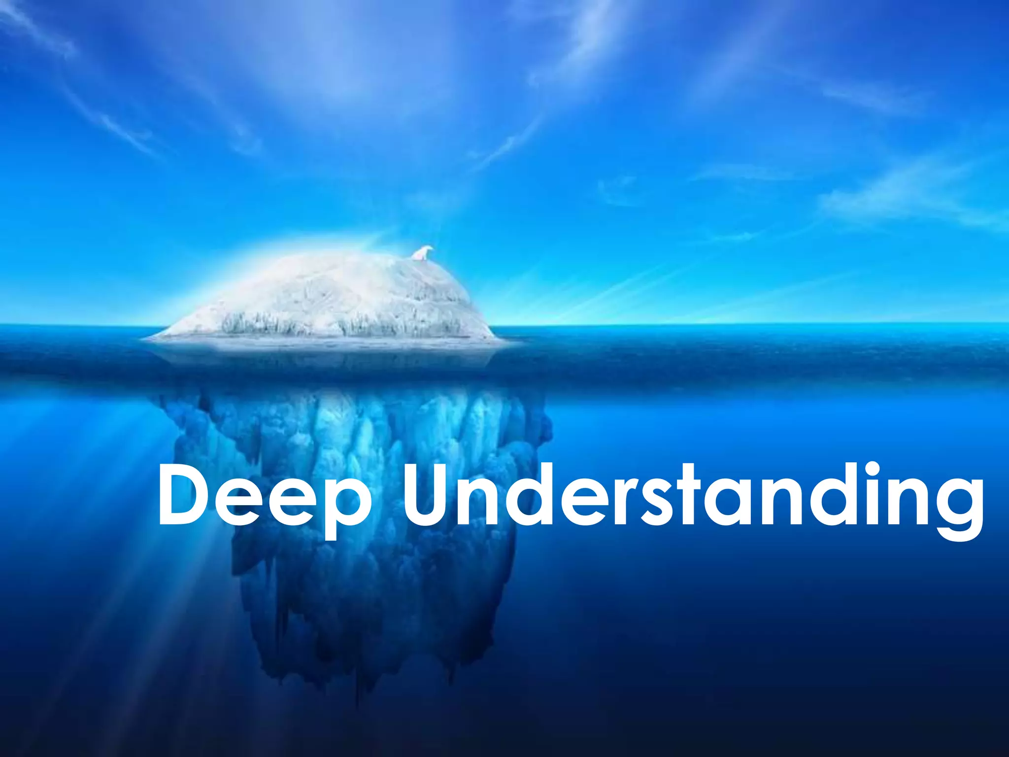 Deep Understanding

           www.infohio.org
 