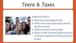 Teens & Taxes
 