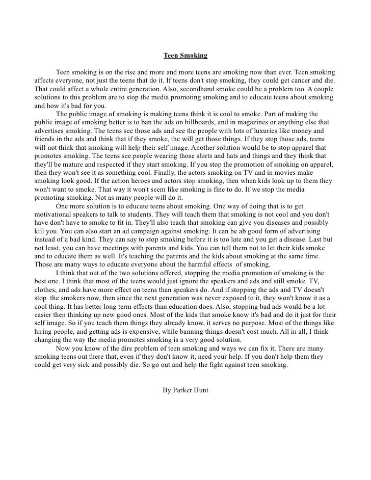 Expository Essay How To Quit Smoking