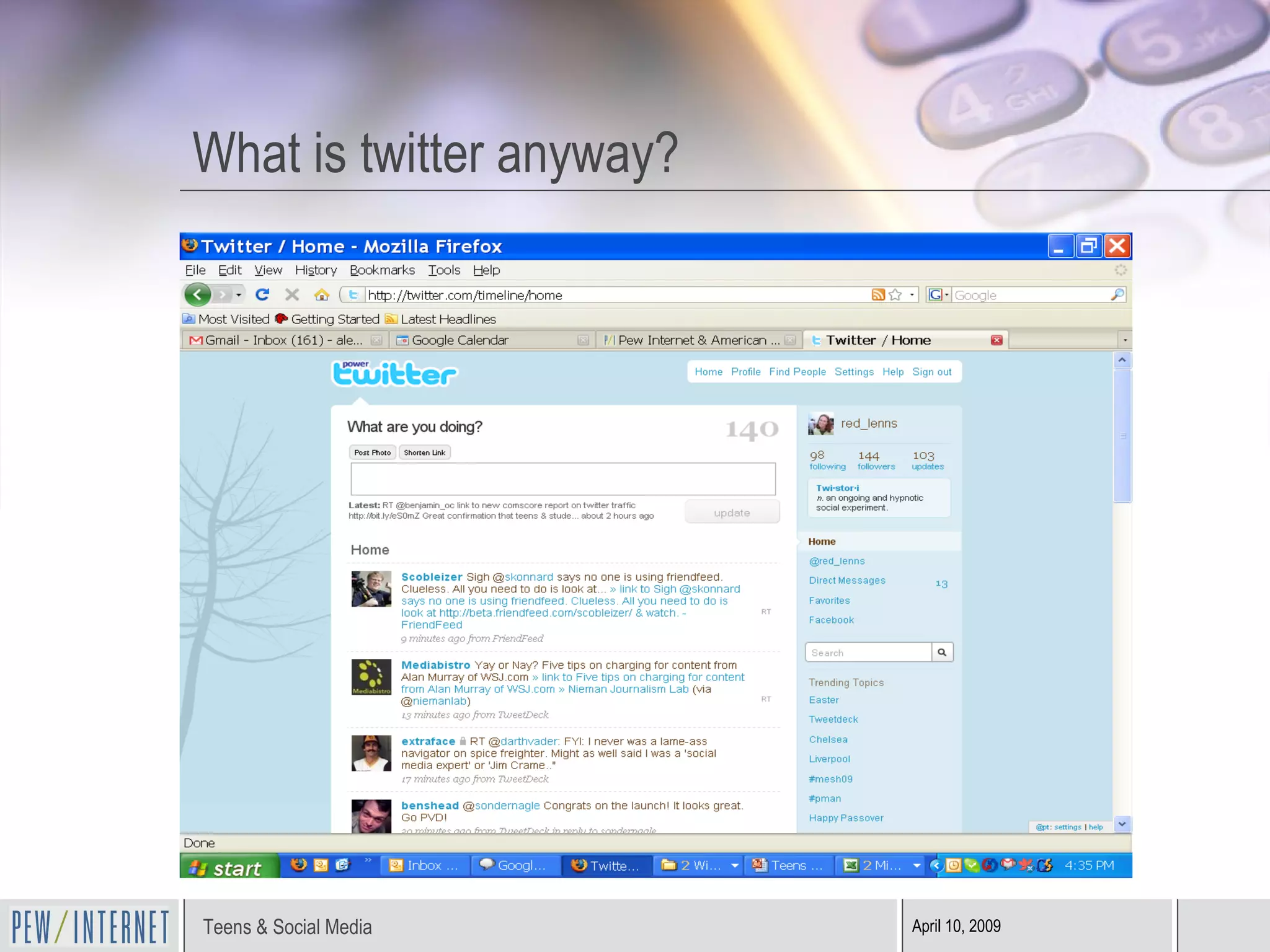 What is twitter anyway? 