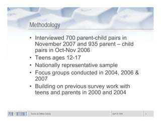 Teens Strangers Amanda Lenhart