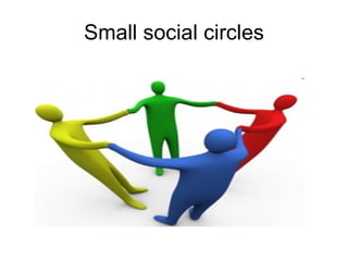 Small social circles 