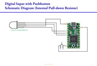 11
S1
A B
3
4
5
GND
Common Cathode RGB LED
3.3V
 