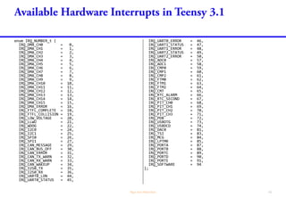 delay() delayMicroseconds()
 