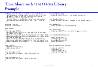 TimeAlarms
 