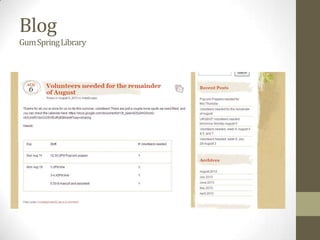 Blog
Gum Spring Library

 