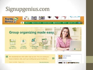 Signupgenius.com

 