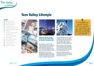 Tees Valley Lifestyle
CONTeNTS
01 Nuclear Opportunities
02 The Engineering Region                                         ...