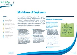Workforce of engineers
CONTeNTS                                   around a million and a half people of working age can
01...