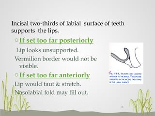 teeth selection and arrangement - Copy.pptx