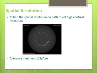 CT based Image Guided Radiotherapy - Physics & QA | PPTX