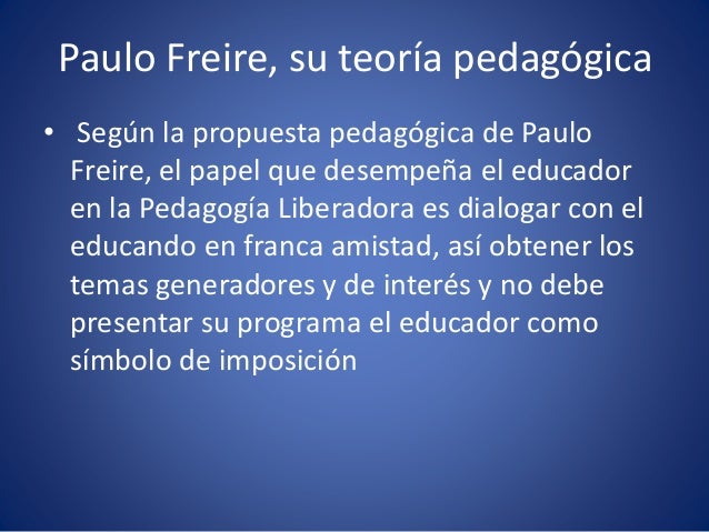 Teoria de freire