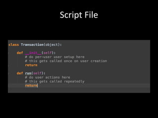 Script File 
 