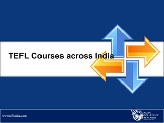 TEFL Courses across India
 
