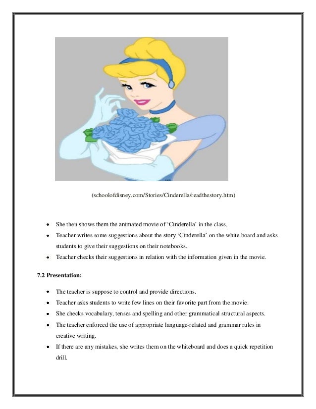 Cinderella fractured fairy tale script image