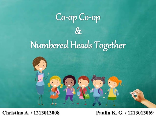 Co-op Co-op & Number Heads Together | PPTX | Homework and Study | Education