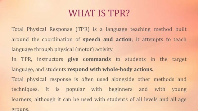 total physical response