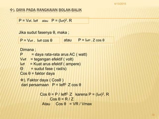 Tegangan dan Arus AC | PPTX