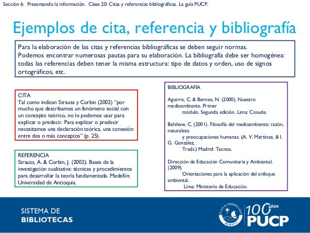 Cual Es La Importancia De Las Citas Y Referencias Bibliograficas Images
