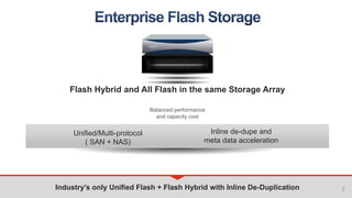 Tegile Enterprise Flash Storage | PPTX
