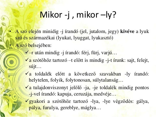 Gyakori főnévképző