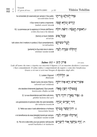 Tehillim giorno 23