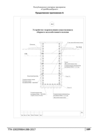 Республиканское унитарное предприятие
«СтройМедиаПроект»
ТТК‐100299864.088‐2017  109 
 
Продолжение приложения А
 
