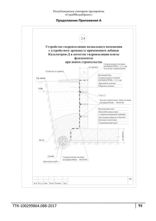 Республиканское унитарное предприятие
«СтройМедиаПроект»
ТТК‐100299864.088‐2017  91 
 
Продолжение Приложения А
 